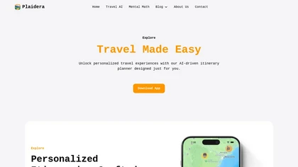 Travel AI by Plaidera